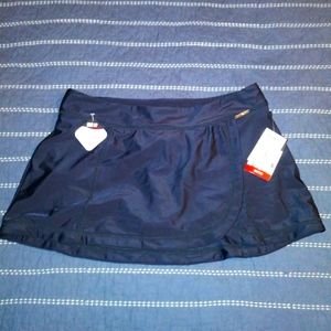 Zeroxposur Skirtini, Quick Dry, Black, Size Large